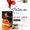 Affiche showcase concert Fatoum SazzN'Jazz 2009